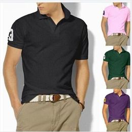 Brand Mens high quality crocodiles Polo Shirt Men Solid Shorts Polo Summer Casual polo T-shirts Mens polos Shirts Men's T-Shirts