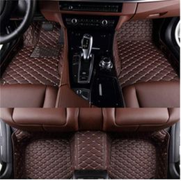 The FIAT PANDA STILO STRADA UNO 2006-2020 car floor mat waterproof pad leather material is Odourless and non-toxici