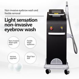 2022 Nd yag Laser Tattoo Removal Light Sensitive Non Invasive Eyebrow Washing Carbon Peeling 1320 1064nm Nd Yag Laser Tattoo Removal