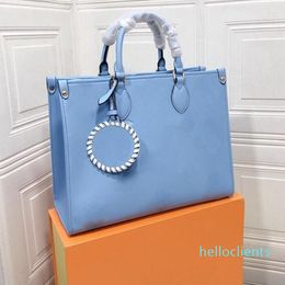 Onthego 3D Relief Embossing Shoulder Bag totes Luxury Handbag Purses women designer handbags Crossbody Messenger Bags