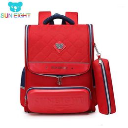 School Bags SUN EIGHT 2021 Orthopaedic Back Girl Backpacks For Girls Children Backpack Kids