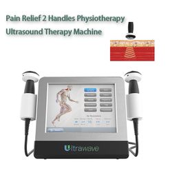 Ultrawave Double Channels Ultrasound Machine Pain Relief Health Physical Therapy Sound Wave Equipment