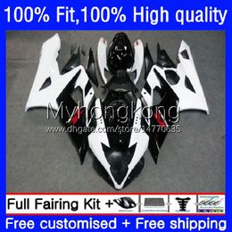 Injection Mould Fairings For SUZUKI GSX-R1000 GSXR1000 K5 2005-2006 Bodywork 26No.4 GSXR 1000 CC 1000CC 05 06 GSXR-1000 2005 2006 Motorcycle OEM Red black white Bodys