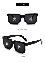 Mosaic glasses individuality Outfit sunglasses Factory price expert design Quality Latest Style Original Status