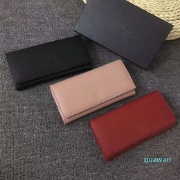 Highest Quality Genuine Leather Fashion Luxury New Evening Change Purse Wallet Classic Clutch Ladies Wallet