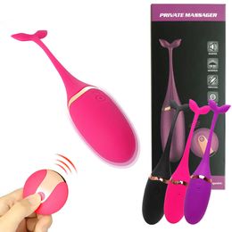 Vaginal Sex Egg Vibrator Wirelesss Remote Jumping Love Eggs Sex Toys for Women G Spot Clitoris Stimulator Vagina Massage Balls P0816