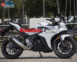 Aftermarket Body Covers For Suzuki GSX250R GSX 250R 2017 2018 GSX250 R 17 18 White Fairing Kits (Injection Molding)