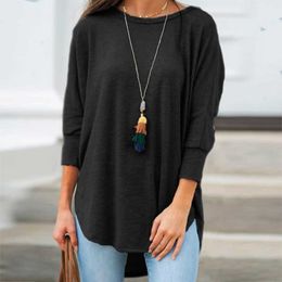 Descuento Blusa Negra Manga Tres Cuartos 2022 en venta en DHgate.com