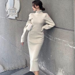 Buy Sweater One Piece Dress Women Online Shopping At Dhgate Com
