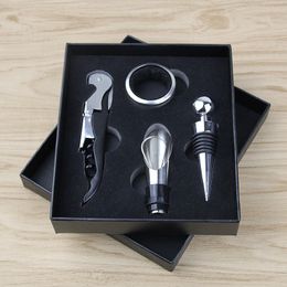 4pcs/set Bottle Opener Set with Box Package Wedding Party Gift Kitchen Accessories Dining & Bar Supplies Wholesale