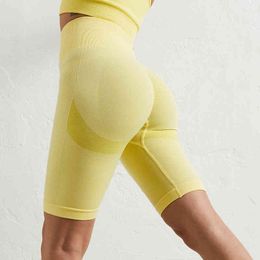 SALSPOR Women Yoga Fitness Push Up Trainning Running Qucik Dry Sportwear Casual Sport Gym Cycling Shorts Female
