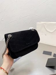 Designer Bag Fashion Frosted Purses Handbags Shoulderbag Handbag Female Postman Women Womens Bags Woman Single Shoulder Quilted Crossbody