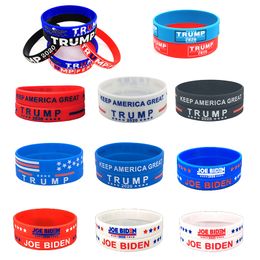 Trump Bracelet Keep America Great Strap Party Favour Silicone Men Fashion Charm Bracelets for Women Silica Gel Band