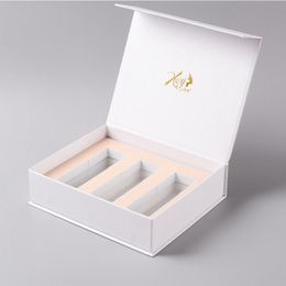 perfume bulk Australia - Gift Wrap Manufacture 500pcs Personalized Logo Buy Bulk Boxes Magnetic With Cardboard Inserts Packing Perfume Cosmetics Wine