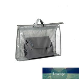 Transparent PVC Handbag Dust Bag Wardrobe Leather Bag Protection Storage Hanging Waterproof Dustproof Storage Organiser Factory price expert design