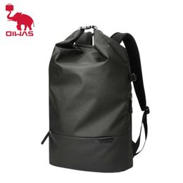Oiwas Men Backpack Fashion Trends Youth Leisure Travelling SchoolBag Boys College Students Bags Computer Bag Backpacks 210929