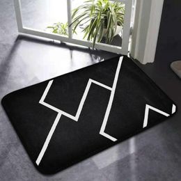 Carpets Home Bath Mat Non-slip Bathroom Absorbent Shower Carpet Coral Fleece Indoor Entrance Doormat Living Room Bedroom Floor Area Rug