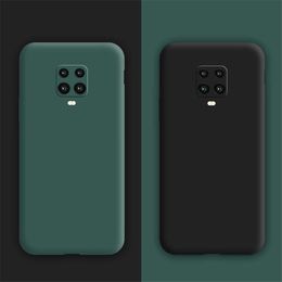 Original Flexible Protective Rear Cover Cases For Xiaomi Redmi 9, Cover, Full Rear Hulle With Camera, Liquid Silicone, New Bets.Iveal