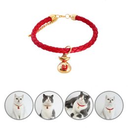 Cat Collars & Leads Lovely Lucky Bag Lantern Pet Collar Necklace Acrylic Fibre No Deformation