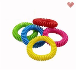 Mosquito Repellent Band Bracelets Anti Mosquito Pure Natural Adults and children Wrist band mixed colors Pest Control KKB7934