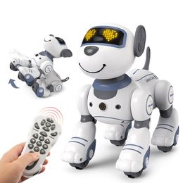 Electric animals Smart Remote Control toys Robot Dog RC Robotic Stunt Puppy Wireless Interactive Sing Dance Bark Walk gifts