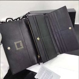 High Quality Fashion Wallets for Men and Women Leather Designer Large Capacity Card Holder Wallet215Q