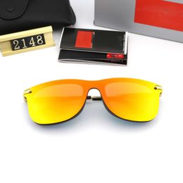 2021 Tasarımcının Yeni Klasik Pilot Güneş Gözlüğü Moda kadın Güneş Gözlüğü UV400 Altın Çerçeve Yeşil Ayna Lens Yeni Kutusu ile 886