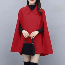 ZANZEA 2021 Femme Clothing Party Outwear Poncho Street Coats Women Autumn Vintage Casual Sleeveless Cloak Plain Work Button Cape