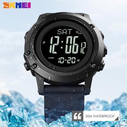 Fashion Men Digital Watches Weather Thermometer Male Wristwatches Waterproof Sports Outdoor Calories Electronic Clock