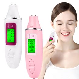 Precision Skin Oil Content Moisture Analyzer LCD Digital Face Skin Tester Water Oil Monitor Detector Memory Function