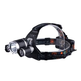 Outdoor Powerful Camping Head Lamp USB Rechargeable LED Headlamp 1200Lumen Torch 4 Modes