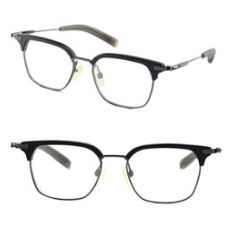 2021 New Fashion Titanium Eyewear Unique Oversized Shapes Male and Female Original Glasses Square Big Frame Eyeglasses LSA410 Unisex Glasses