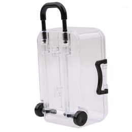 Cute Mini Rolling Travel Suitcase Favor Box Wedding Favors Party Reception Candy Package Year Supplies Decoration1