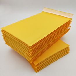 18*23+4cm Yellow Paper and Bubble Wrap Mailing Bags Envelope Delivery Plastic Packing Bag Express Package Pouches