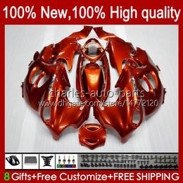 Body For SUZUKI KATANA GSX600F GSXF600 GSXF750 GSXF 600 750 CC 98 99 00 01 02 29No.129 600CC 750CC GSX750F GSXF-600 GSXF-750 1998 1999 2000 2001 2002 Fairing orange glossy