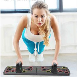 CAMPSLE Multifunction S/H Shape Stand Bar Push Up Rack Board Anti-slip Body Building Home Fitness Exercise Equipment VIPJIM X0524
