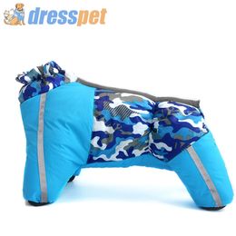 Super Warm Winter Dog Clothes For Small Medium Dogs Puppy Coat For French Bulldog Waterproof Winter XXL Pet Jackets Overalls 211106