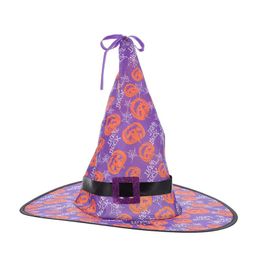 Party Hats 1pc Luminous Design Witch Hat Costume Carnival Prop Supplies