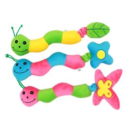 Dog Toys Pet Puppy Chew Squeaker Squeaky Plush Sound Colourful 3 Colours Pets