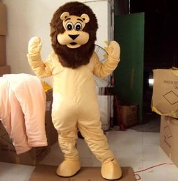 2022 Halloween Big Lion Mascot Costume High Quality Customize Cartoon Animal Anime theme character Adult Size Christmas Carnival fancy dress