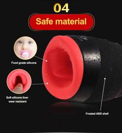 NXY Adult toys Aircraft Cup 6 Speed Male Masturbator Intelligent Heating Oral Sex Machine Suck Vagina Pocket Vibrator Electric Men Toy 1201