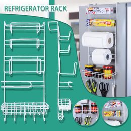 Storage Bottles & Jars Refrigerator Hanging Rack Holder Large Capacity For Home Kitchen Fridge HANW88
