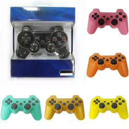 Controller wireless Dropship Dualshock 3 Bluetooth per controller di gioco Gamepad con joystick a vibrazione PS3 con scatola al minuto