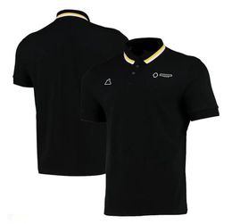 Car fan version team suit F1 racing suit T-shirt men's short-sleeved quick-drying Polo shirt lapel car club car fan overalls 228w