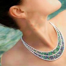 Earrings & Necklace Janekelly 4pcs Bridal Zirconia Full Jewellery Sets For Women Party, Luxury Dubai Nigeria CZ Crystal Wedding