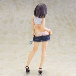 Anime Soft Sexy Girl Figures Alphamax SKYTUBE STP PVC Action Figure Toys Illustration Toshiue Kanojo Illustration by Kekemotsu