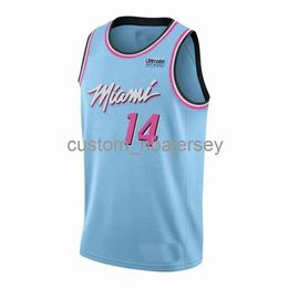 Mens Women Youth Tyler Herro #14 Swingman Jersey stitched custom name any number Basketball Jerseys