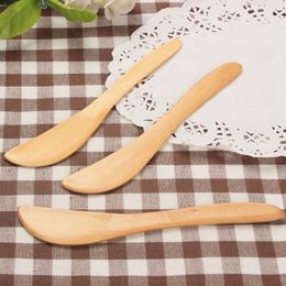 Natural Wood Cheese Knife Cheese Tools Wooden Bread Butter Spatula Environmental Protection Ktichen Tool