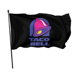 Taco Bel Home Decor Flags 3x5ft Banners 100D Polyester 150x90cm High Quality Vivid Colour With Two Grommets