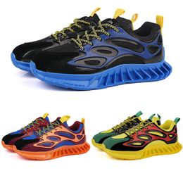 Newest Outdoor Running Shoes Men Women Green Blue Orange Yellow Fashion #14 Mens Trainers Womens Sports Sneakers Walking Runner Shoe